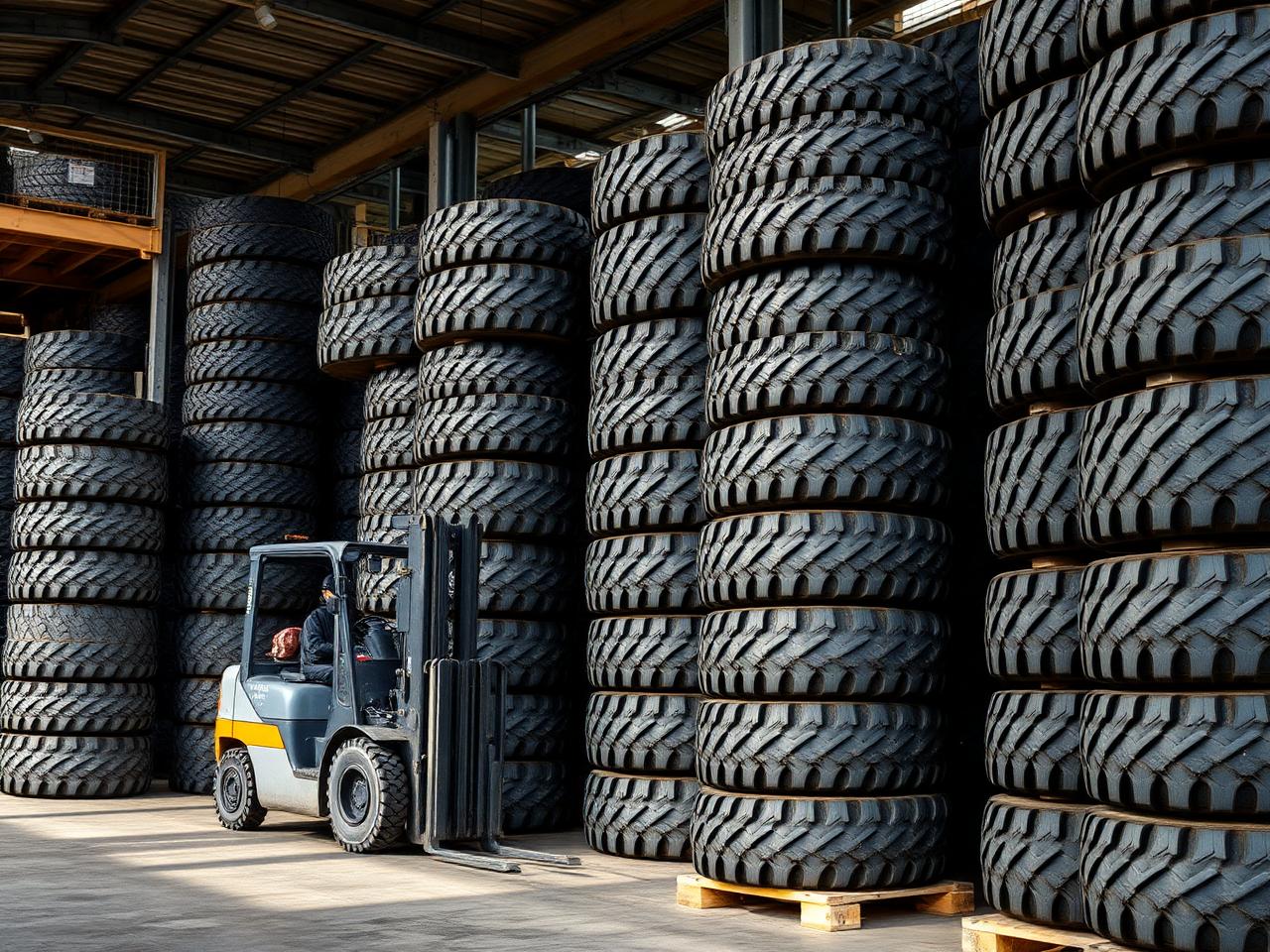 Industrial tyre wholesaler — South America